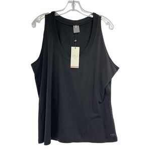 CALLA‎ BY CARRIE UNDERWOOD Womens Sz XXL Black Tank Top (Y29) NWTs